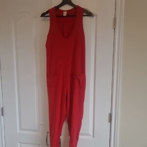 Smash + Tess Saturday Romper Red XS